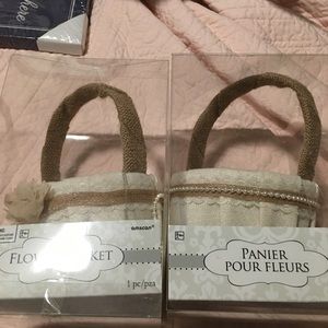 Flower girl baskets